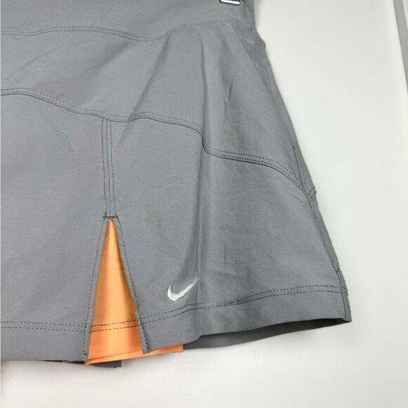 Nike Dri Fit Gray Peach Ultra Mini Skort Size Large - Picture 3 of 10